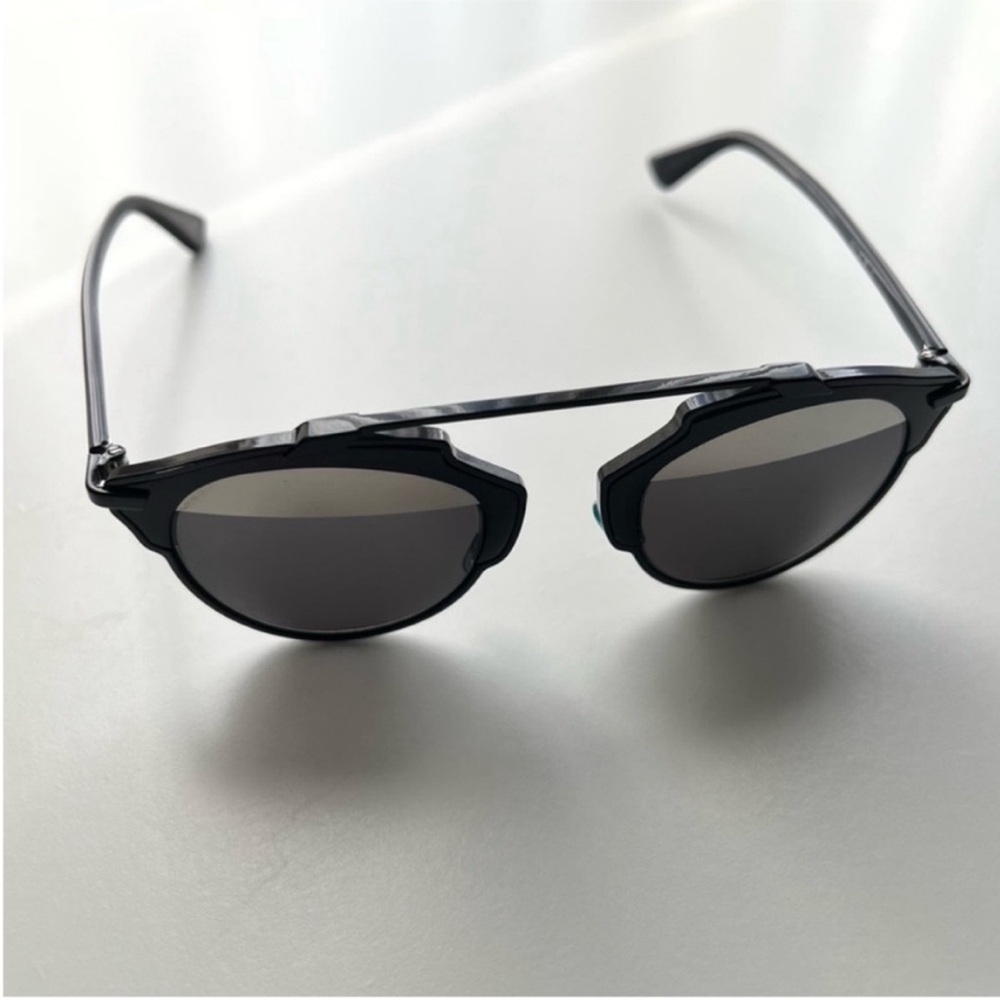 CHRISTIAN DIOR Designer SoReal Sunglasses
Black/Silver - Picture 5 of 14